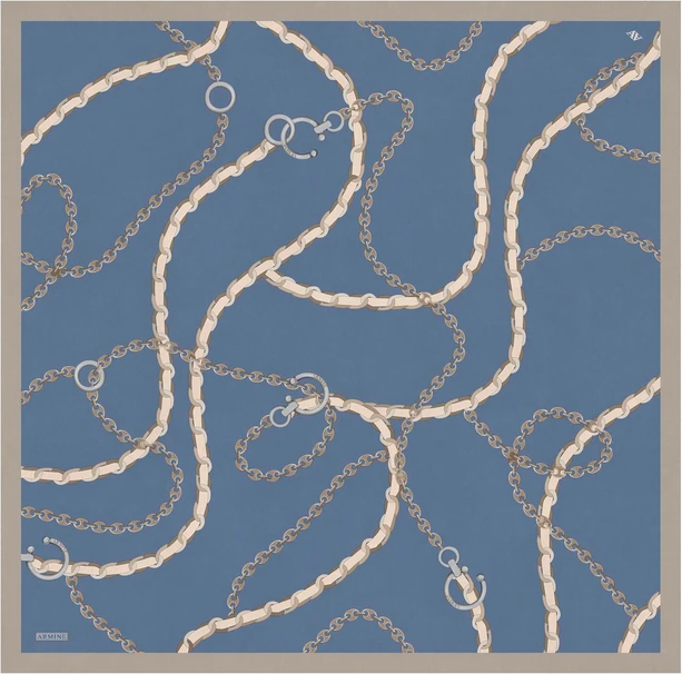 ARMİNE Sura İpek Eşarp 2025 Nostaji Yaz 9346D 10