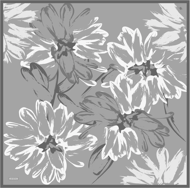 ARMİNE Sura İpek Eşarp 2025 Nostaji Yaz 9322D 82