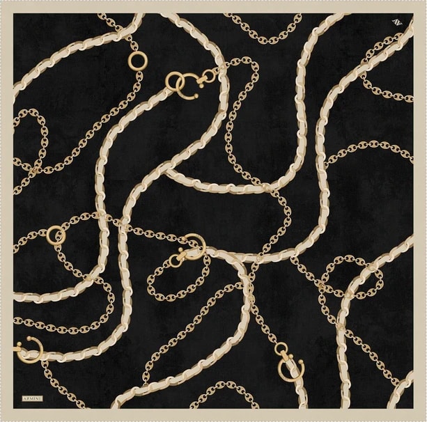 ARMİNE Sura İpek Eşarp 2025 Nostaji Yaz 9346D 09