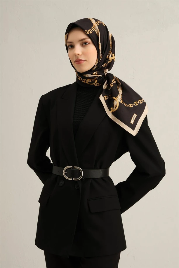 ARMİNE Sura İpek Eşarp 2025 Nostaji Yaz 9346D 09