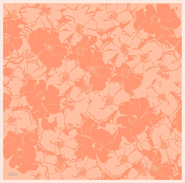 ARMİNE Sura İpek Eşarp 2025 Nostaji Yaz 9344D 36