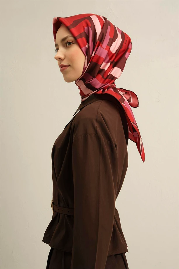 ARMİNE Sura İpek Eşarp 2025 Nostaji Yaz 9303D 83