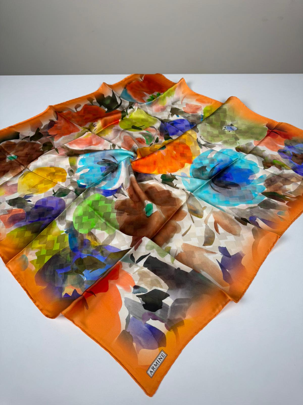 ARMİNE Sura İpek Eşarp 9103D 80