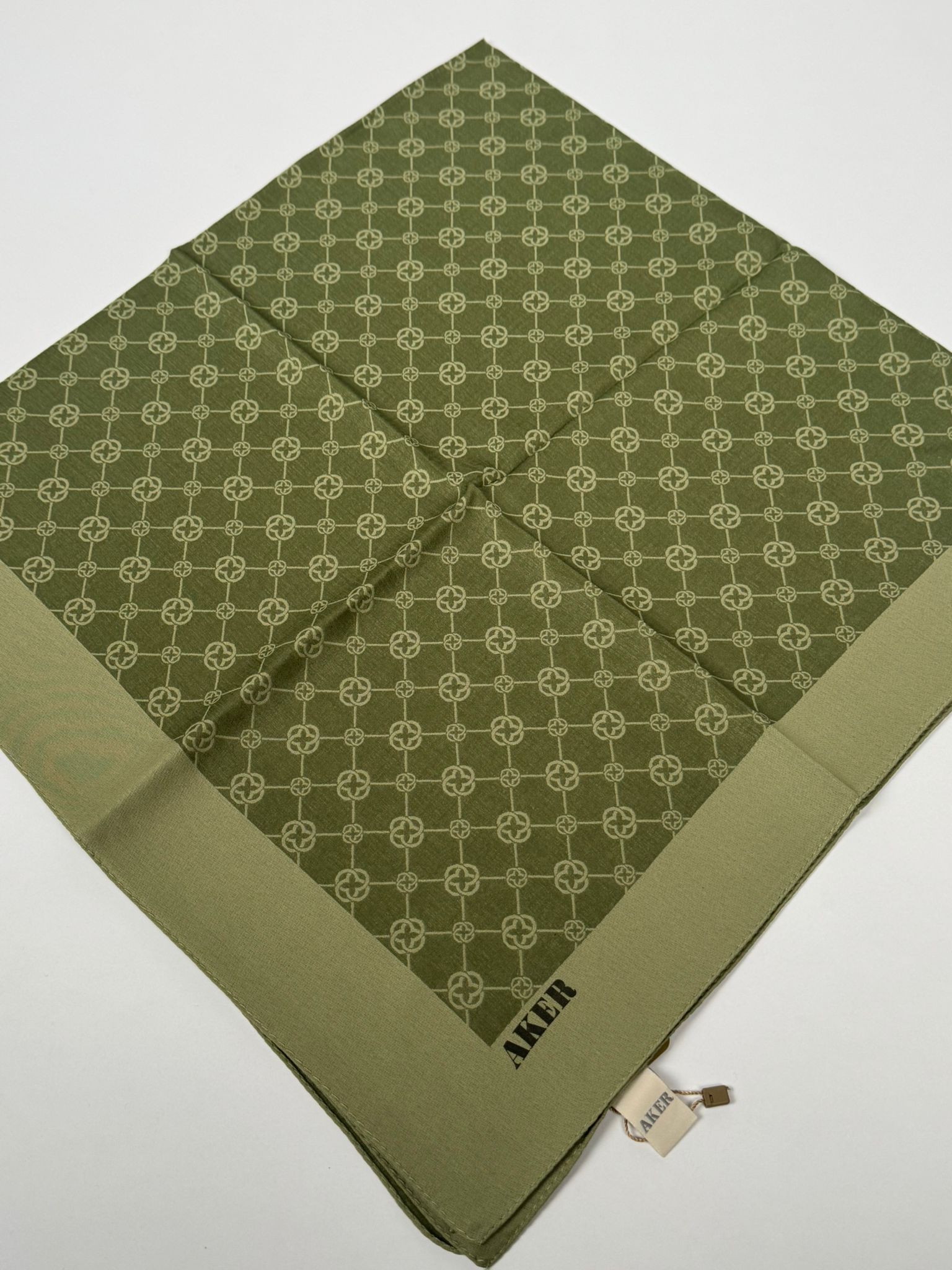 AKER Elegance Monogram Eşarp 952