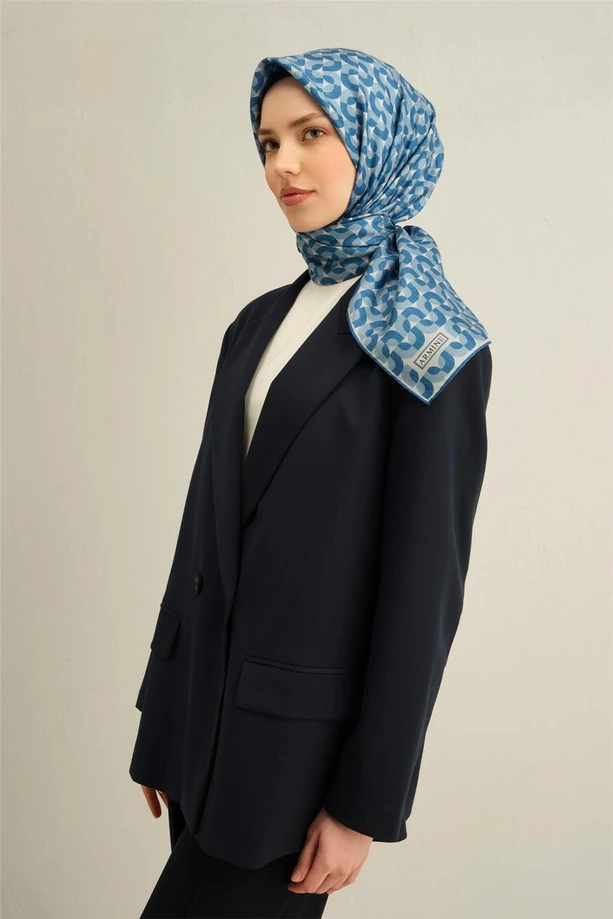 ARMİNE Sura İpek Eşarp 2025 Nostaji Yaz 9321D 04