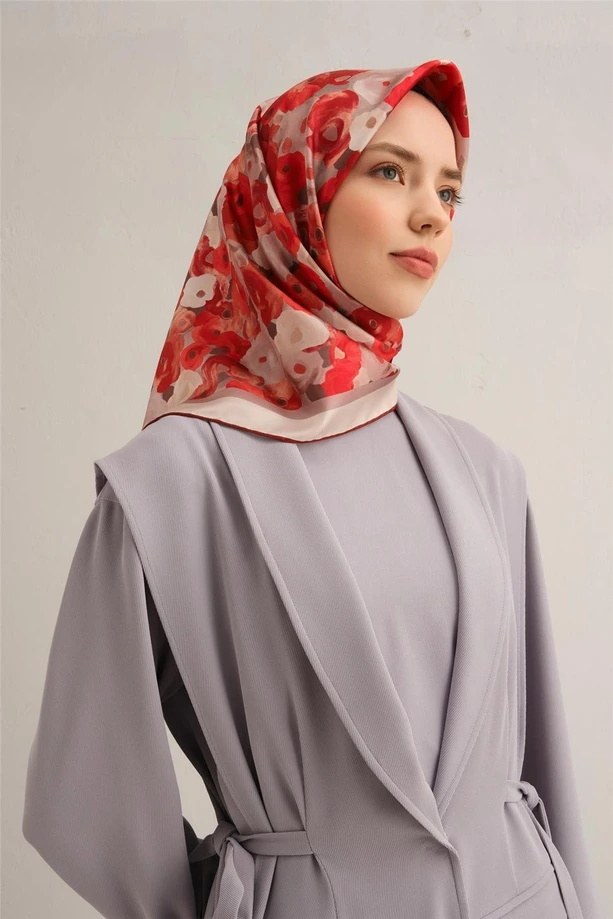 ARMİNE Sura İpek Eşarp 2025 Nostaji Yaz 9300D 83