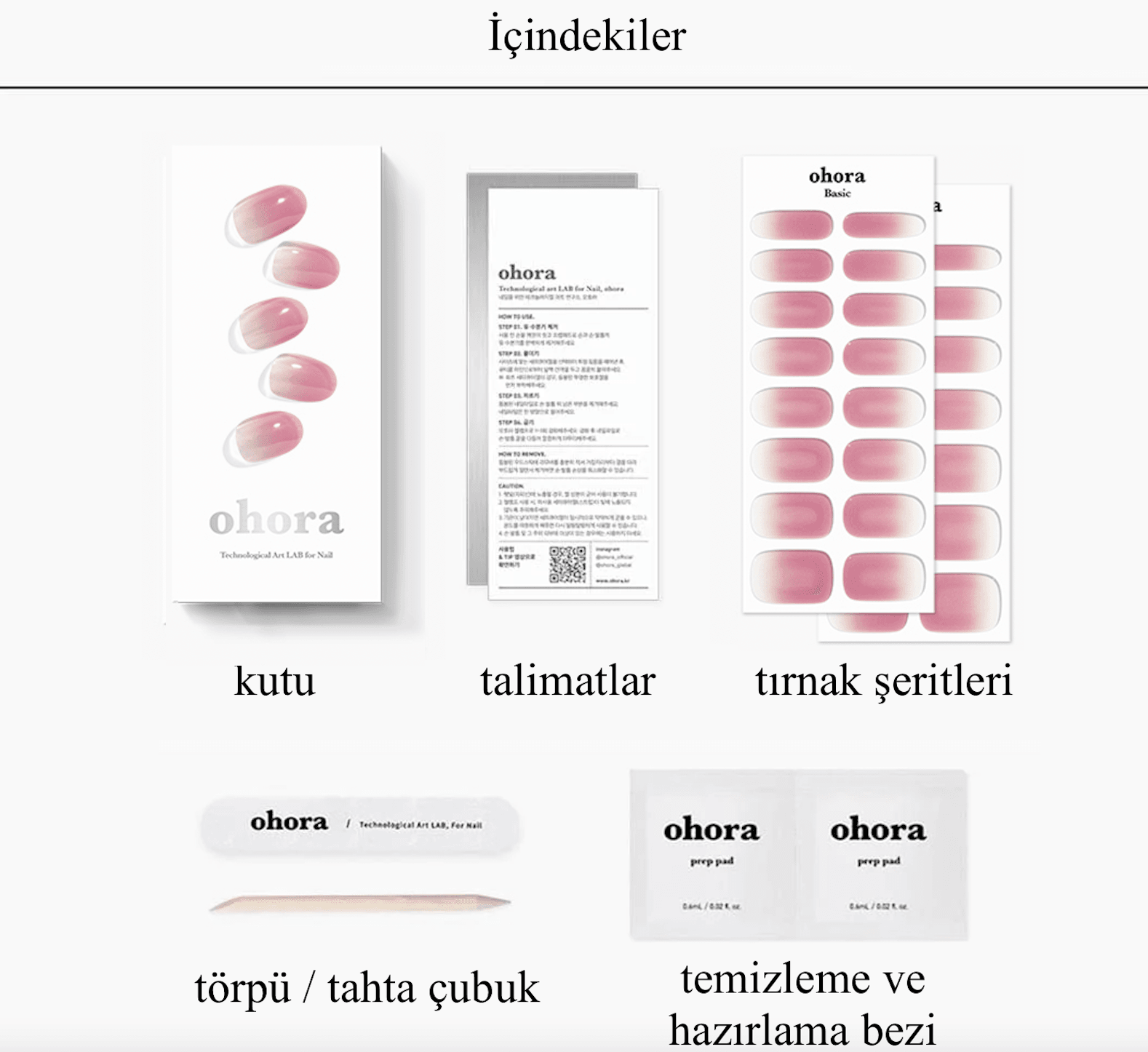 N Nudie Rosy Jel Tırnak 30 Adet, 2 Kullanım