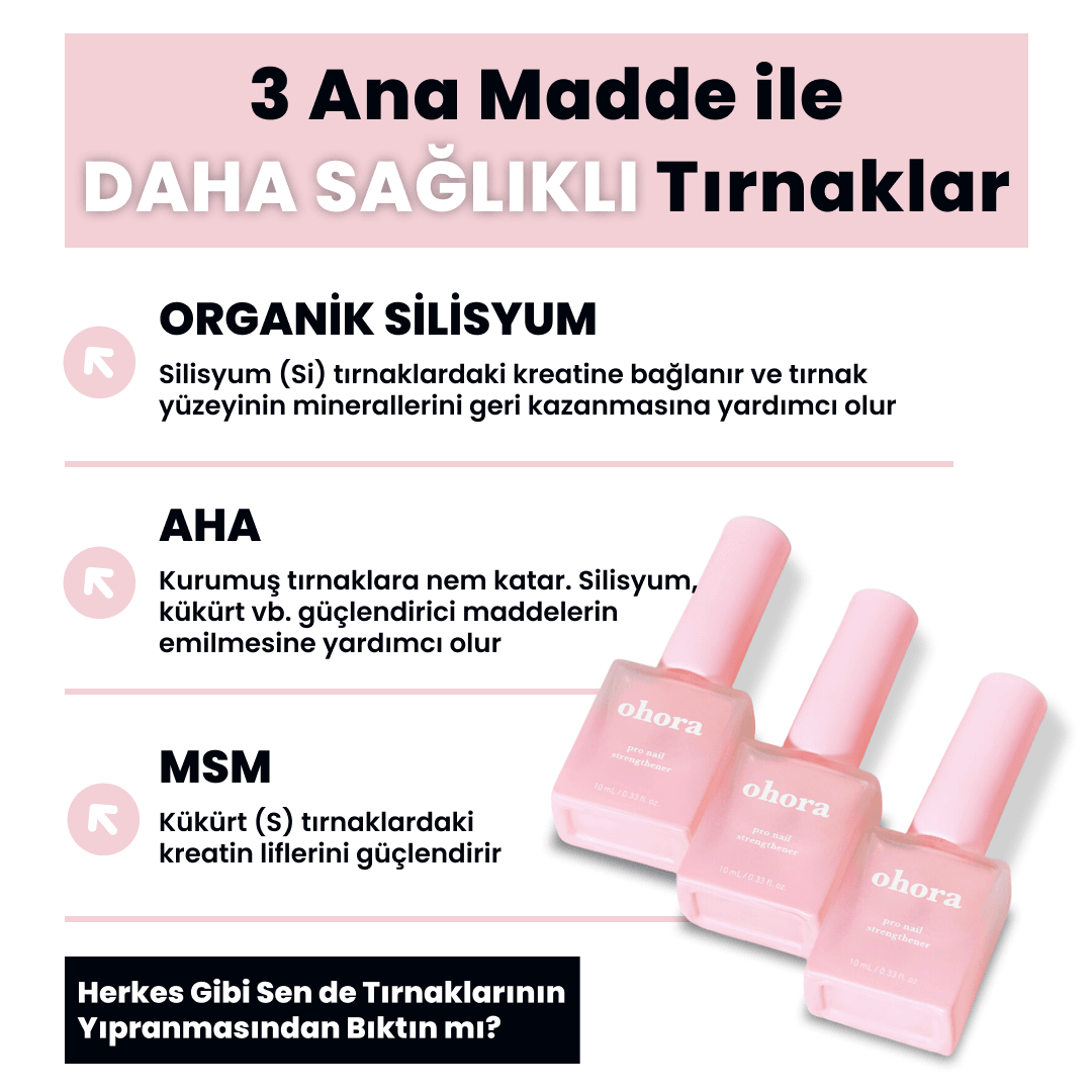 Ohora Tırnak Güçlendirici 