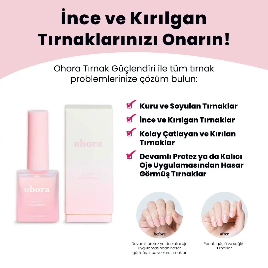 Ohora Tırnak Güçlendirici 