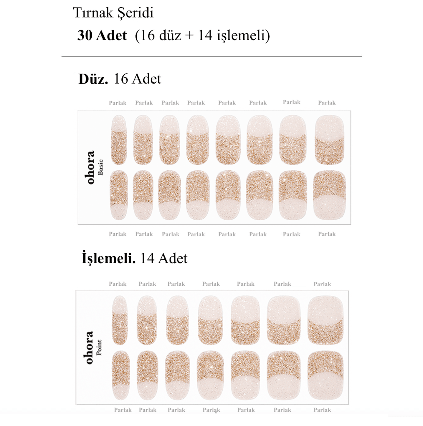 N Afterparty Jel Tırnak 30 Adet, 2 Kullanım