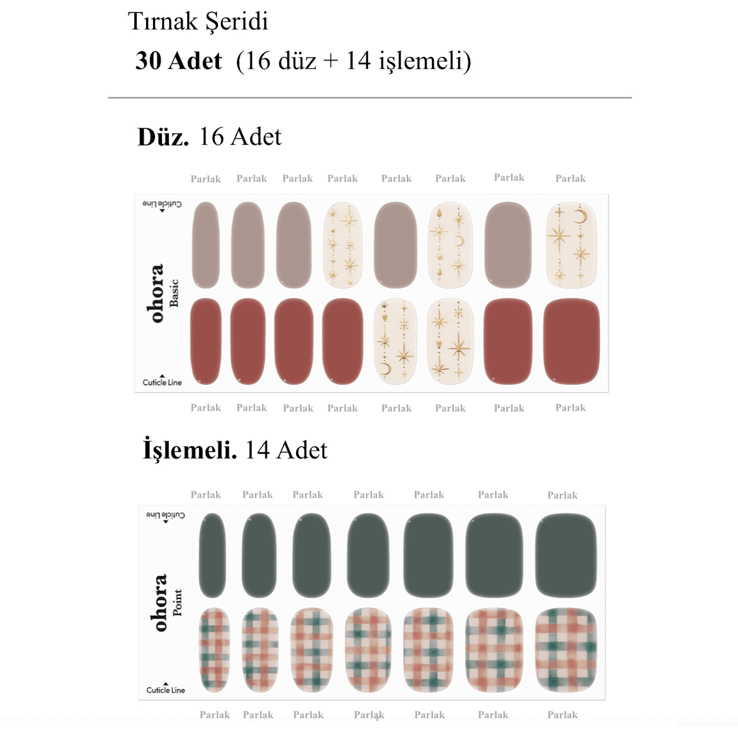 N Joy Jel Tırnak 30 Adet, 2 Kullanım