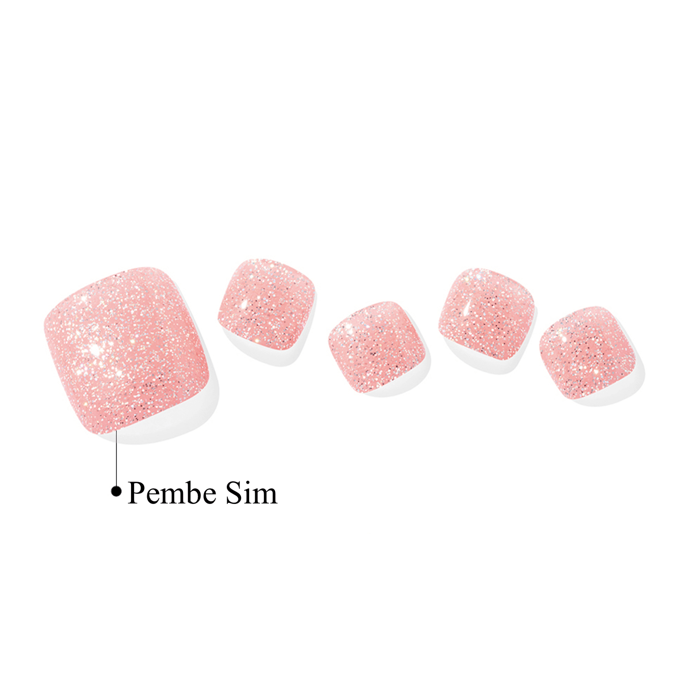 P Pink Salt Jel Tırnak 32 Adet, 2 Kullanım