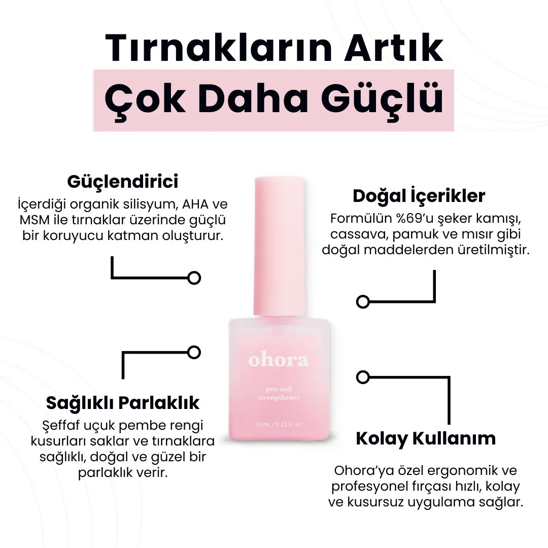 Ohora Tırnak Güçlendirici 