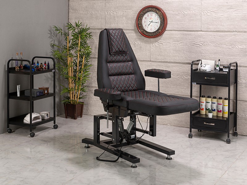 Elegance 3 Motorlu Cilt Bakım ve Muayene Koltuğu-Siyah | LaborTech-2515