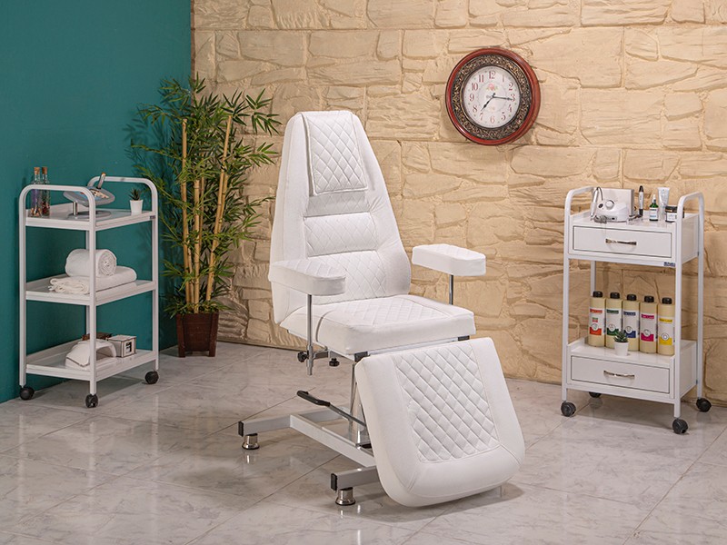 Royal Hidrolikli Cilt Bakım ve Bakım Koltuk-Beyaz | LaborTech-2411