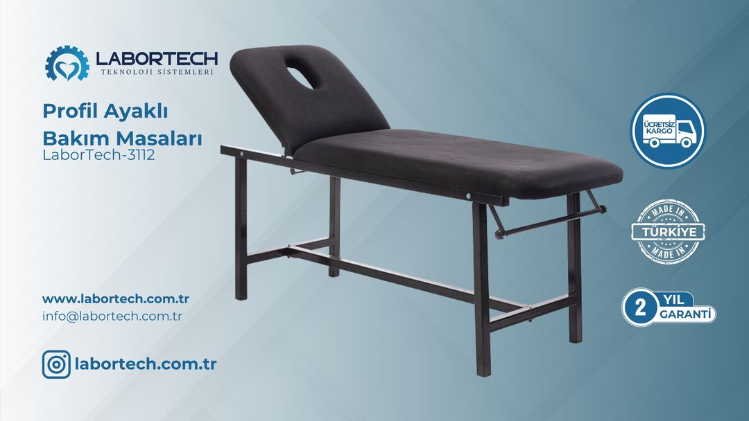 Labortech Profil Ayaklı Bakım Yatakları