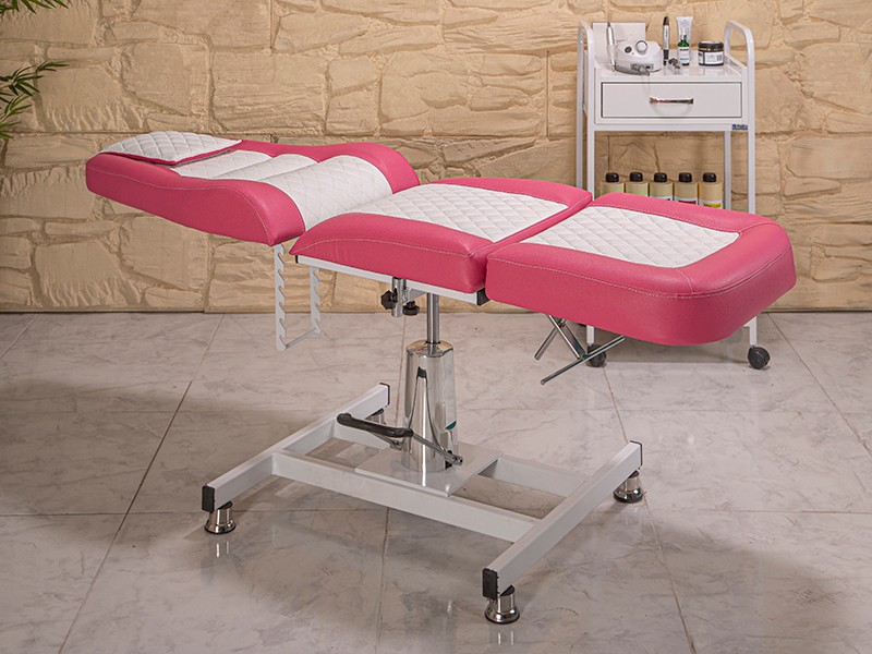 Royal Hidrolikli Cilt Bakım ve Bakım Koltuk-Pembe | LaborTech-2413