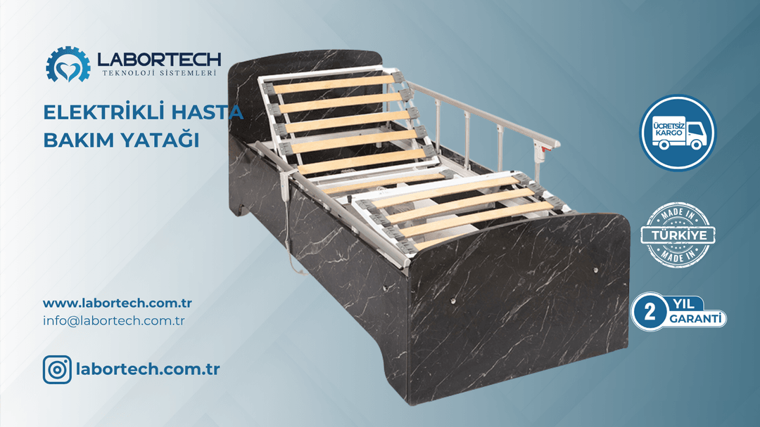 Labortech elektrikli hasta bakım yatağı