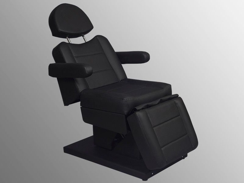 Vip 3 Motorlu Cilt Bakım ve Muayene Koltuğu-Siyah