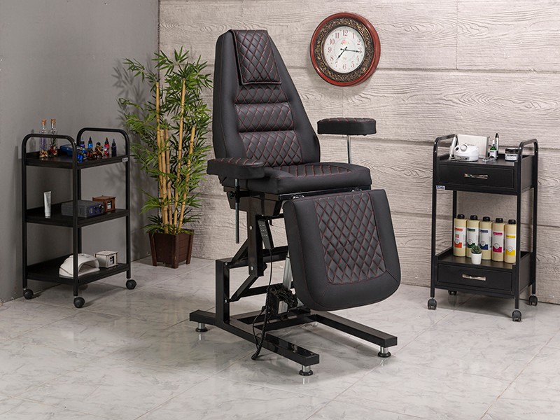 Elegance 3 Motorlu Cilt Bakım ve Muayene Koltuğu-Siyah | LaborTech-2515