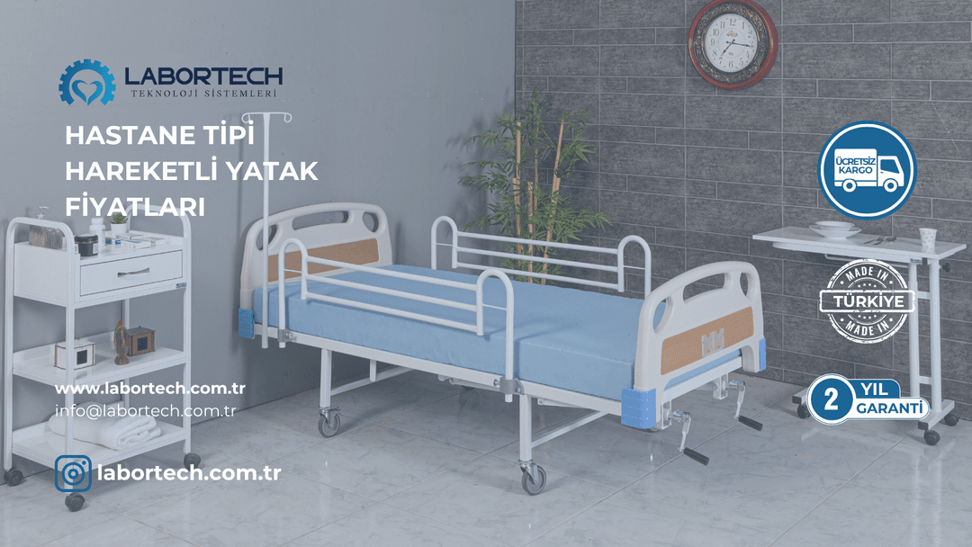 Labortech hastane tipi hareketli yatak