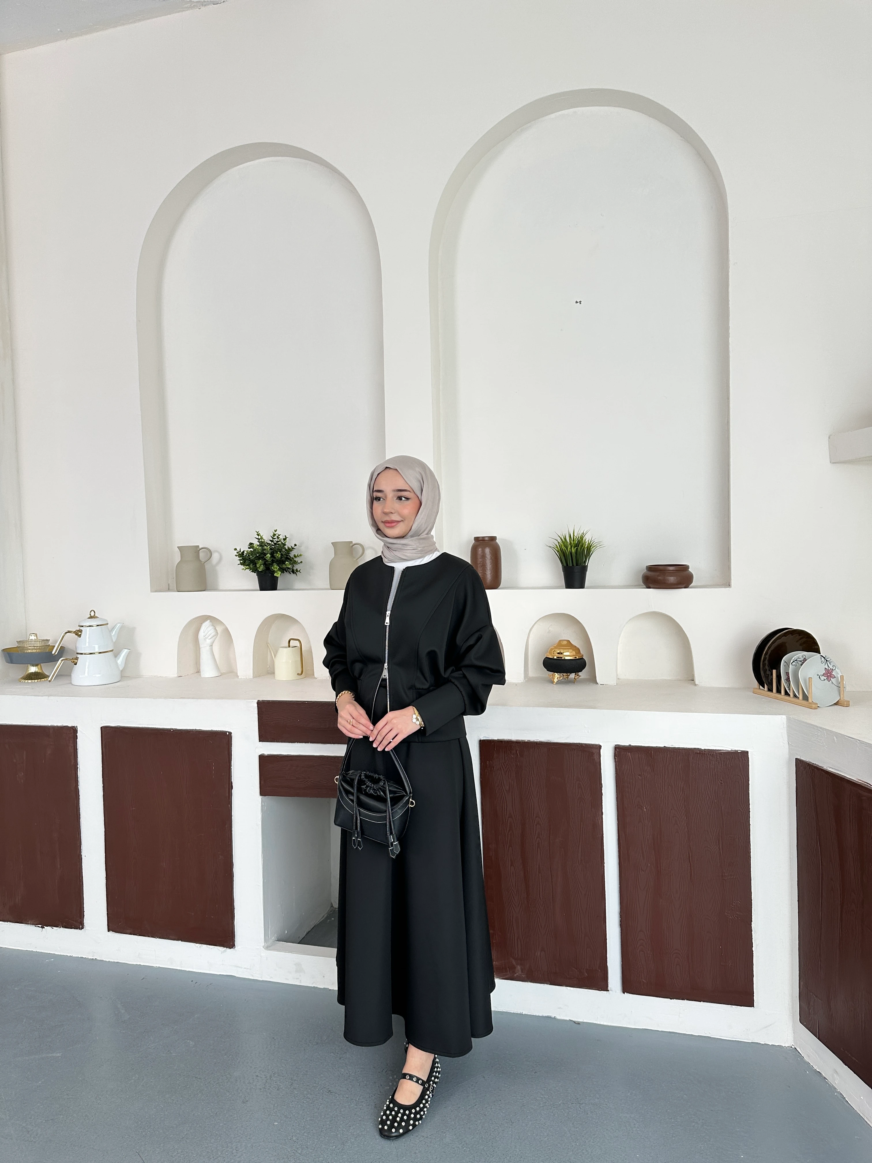 Viona Takım - Siyah