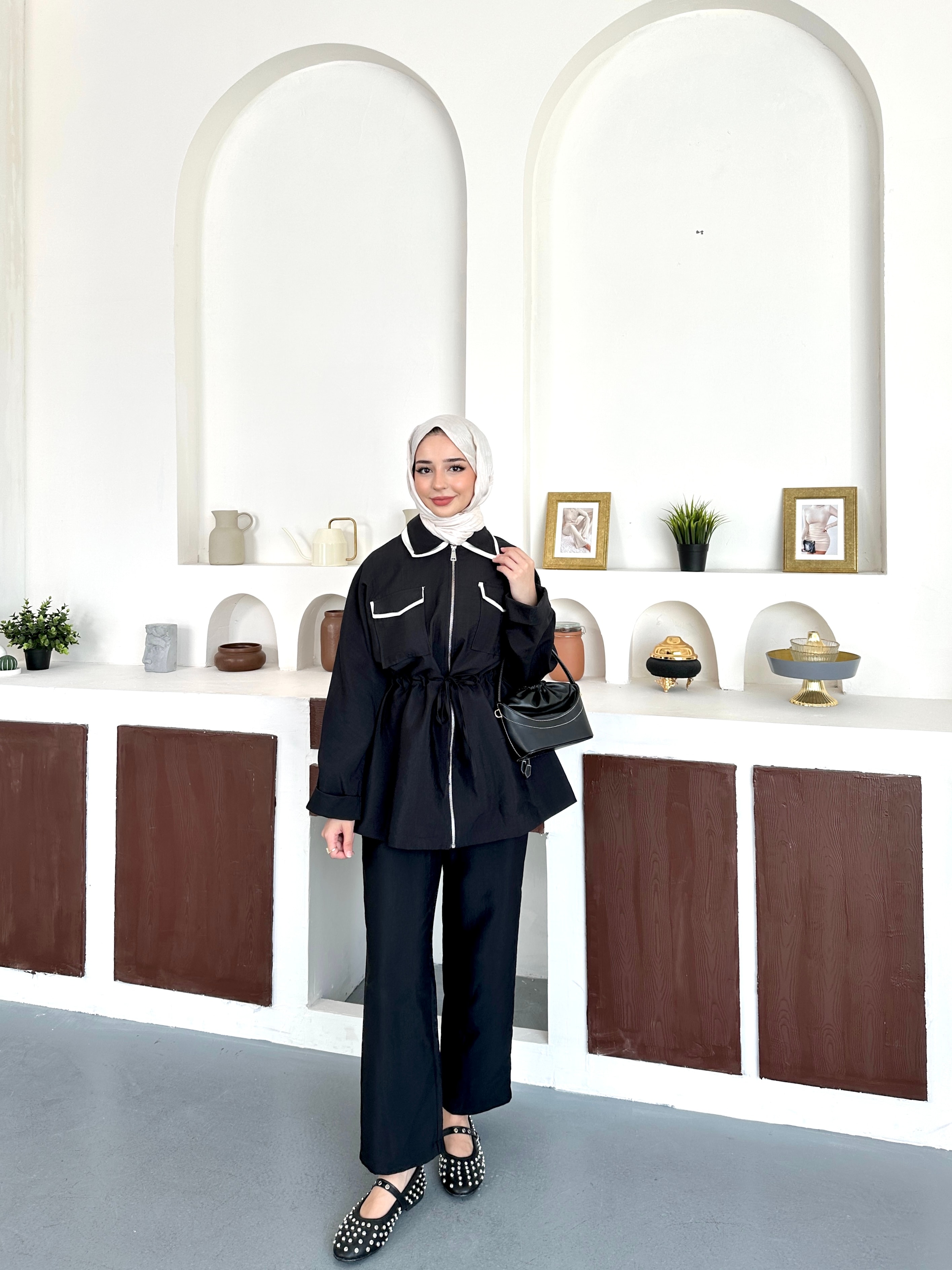 Lora Takım - Siyah