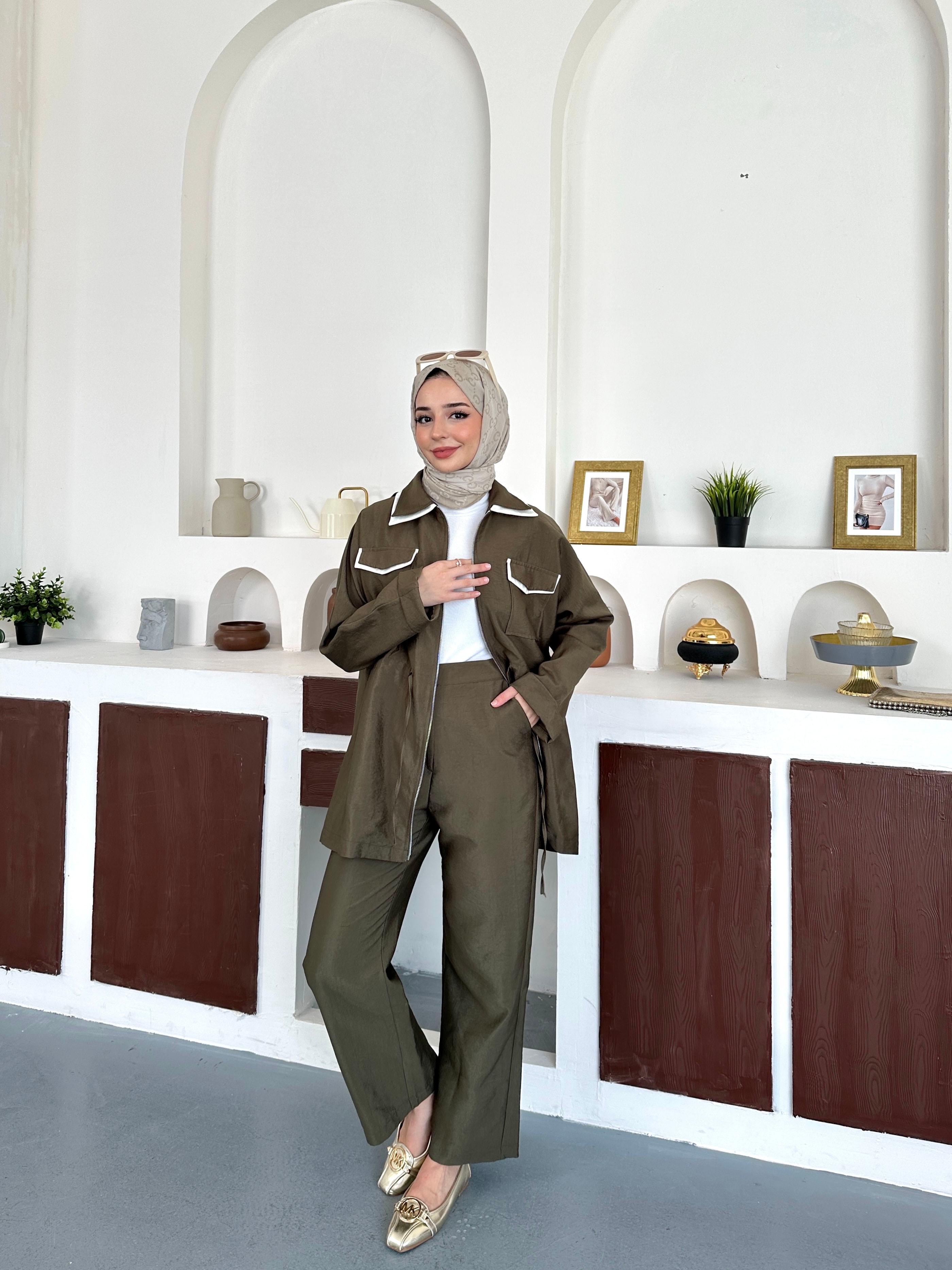 Lora Takım - Haki