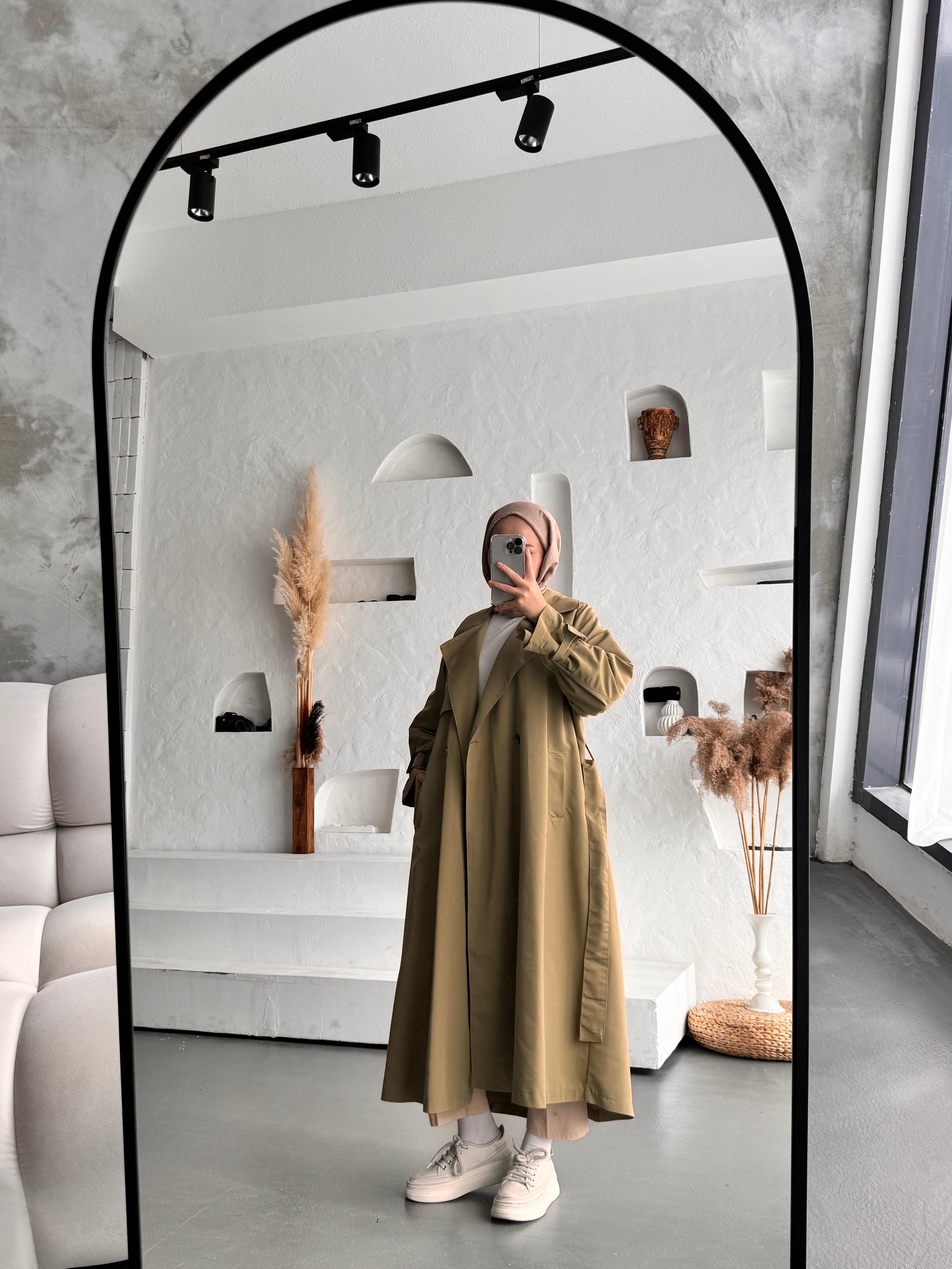 1009 Pera Çift Düğmeli Kottrenc - Çağla