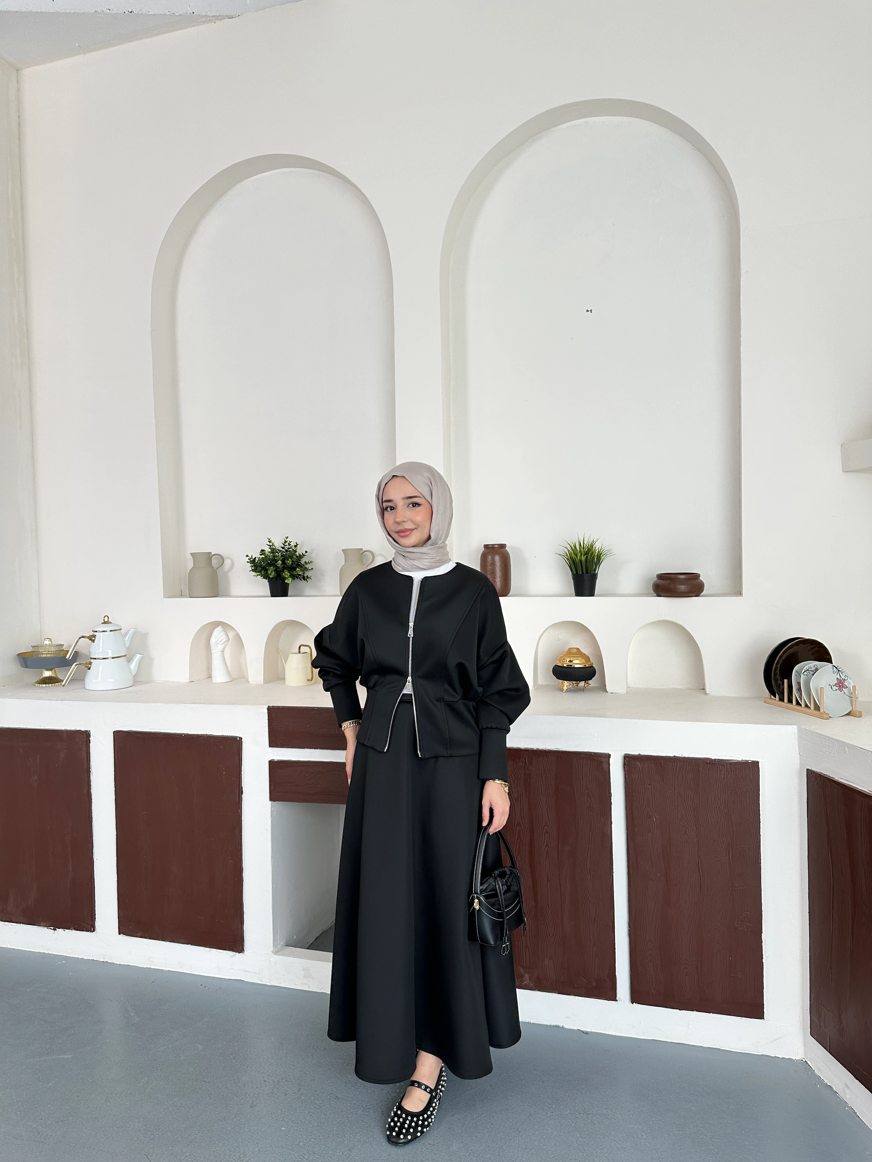 Viona Takım - Siyah