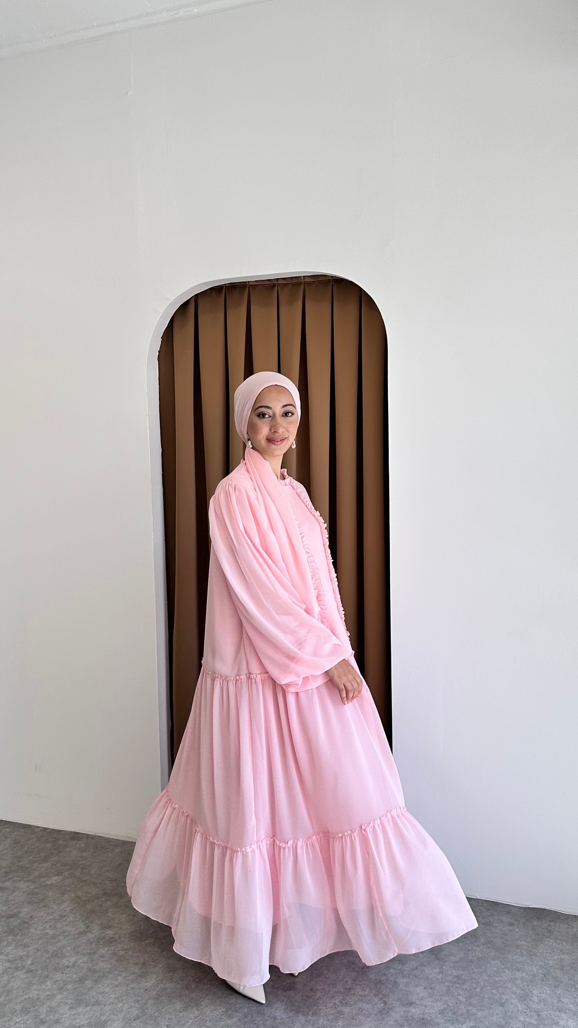 Lalin elbise - Pembe