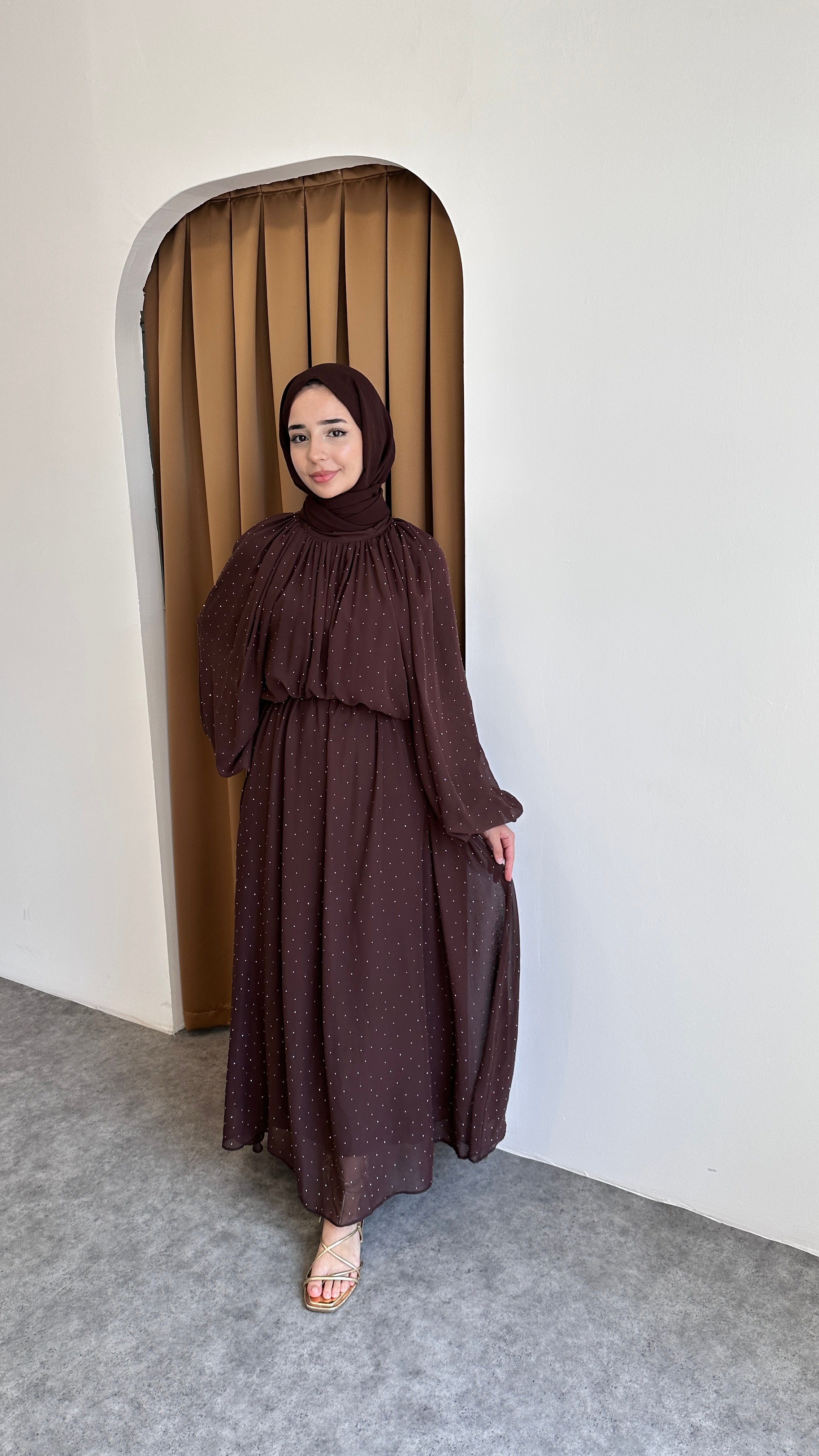Tuana Taşlı Elbise