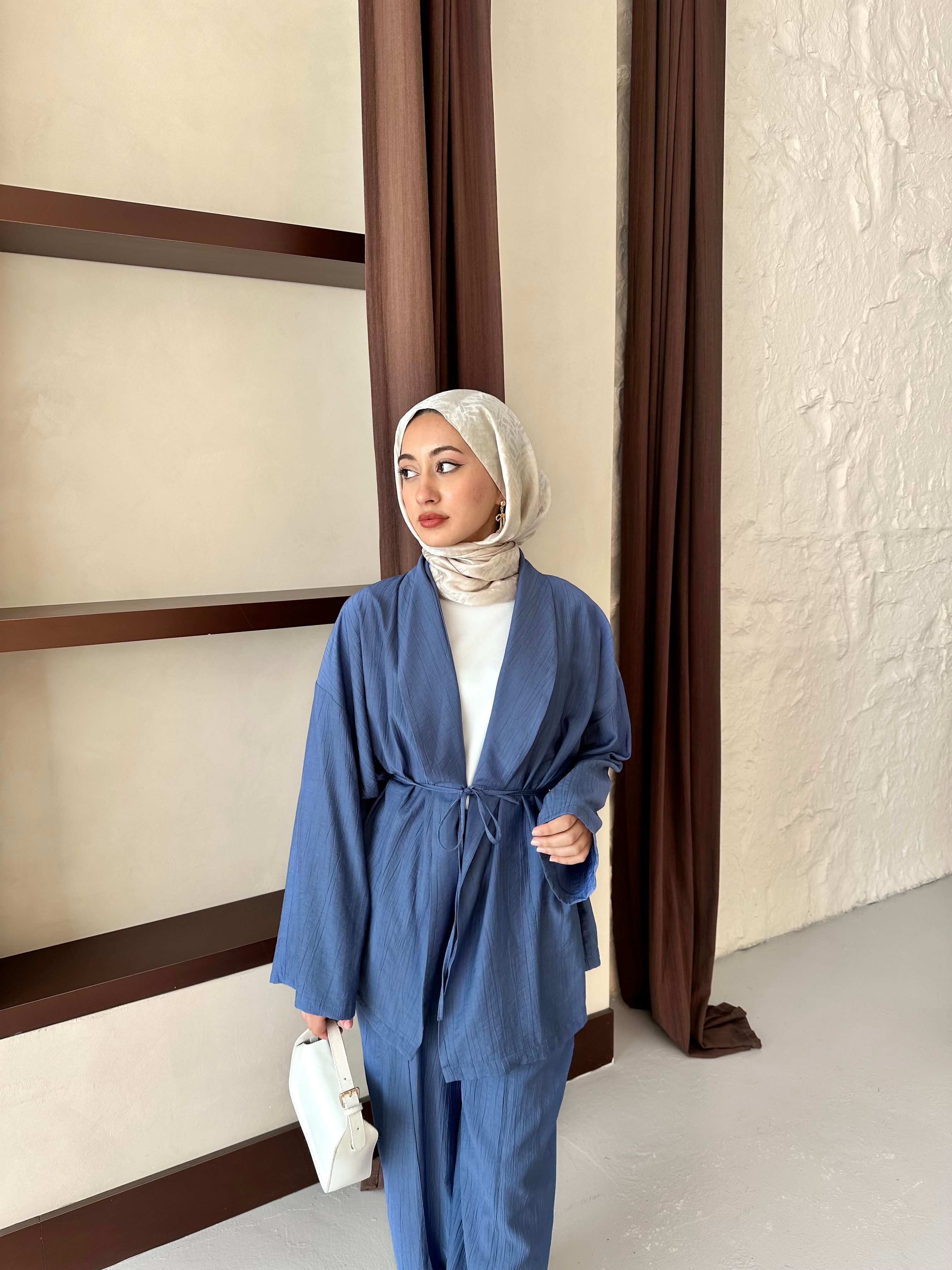 Luna Oversize Takım - Lacivert