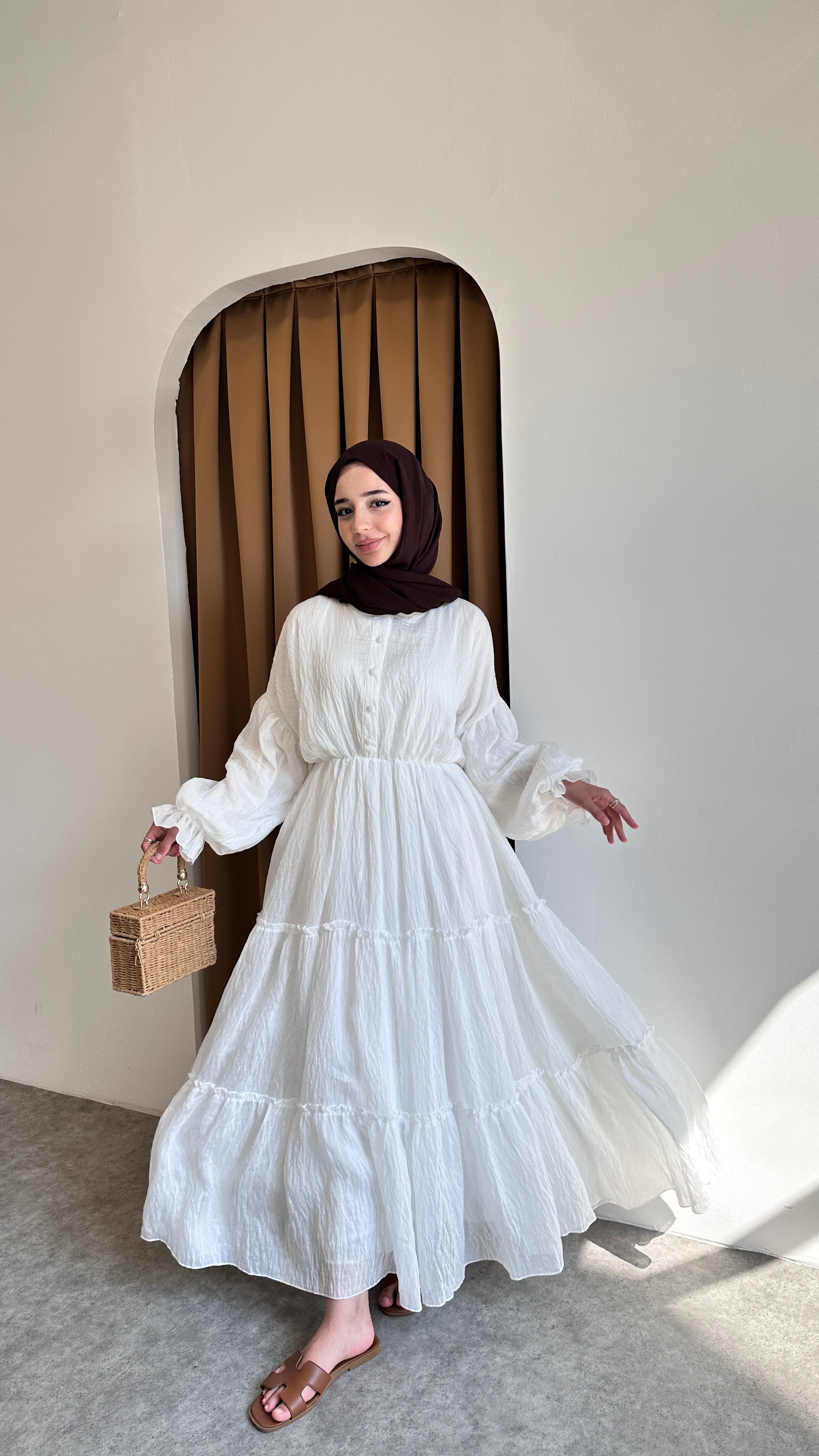 Lavin Katlı Elbise