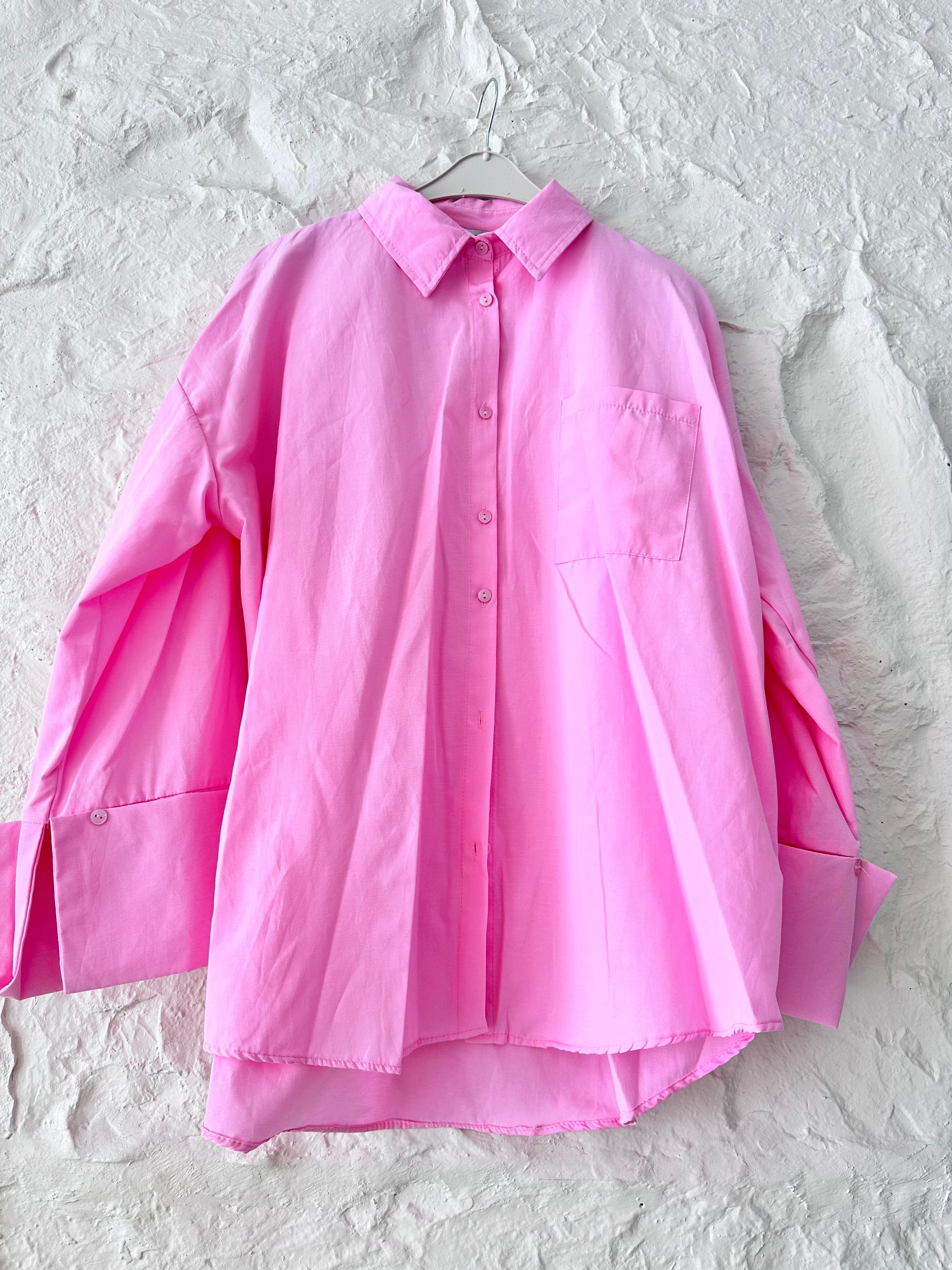 Blazer Gömlek - Pembe