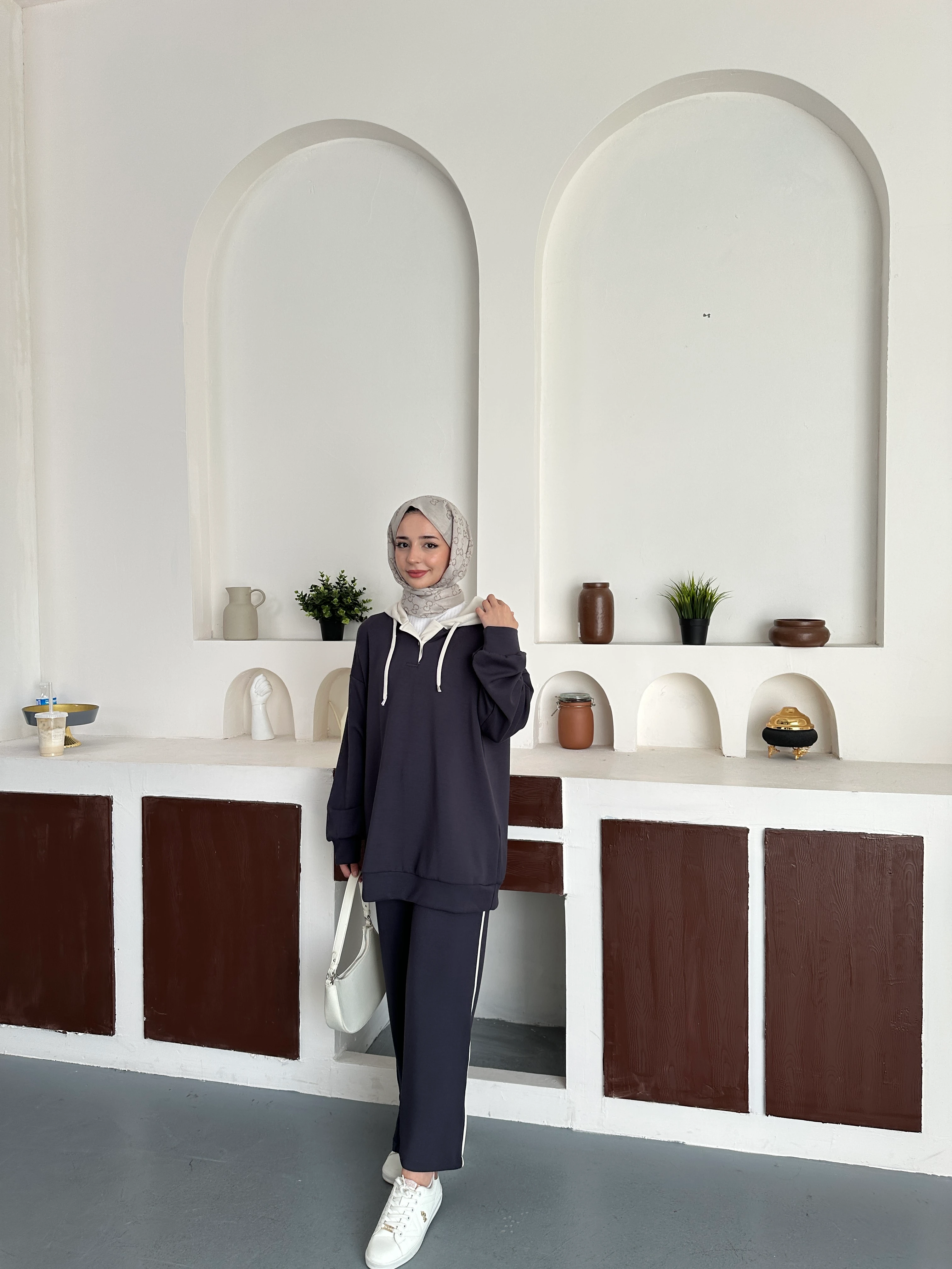 Lora Klasik Takım - Antrasit