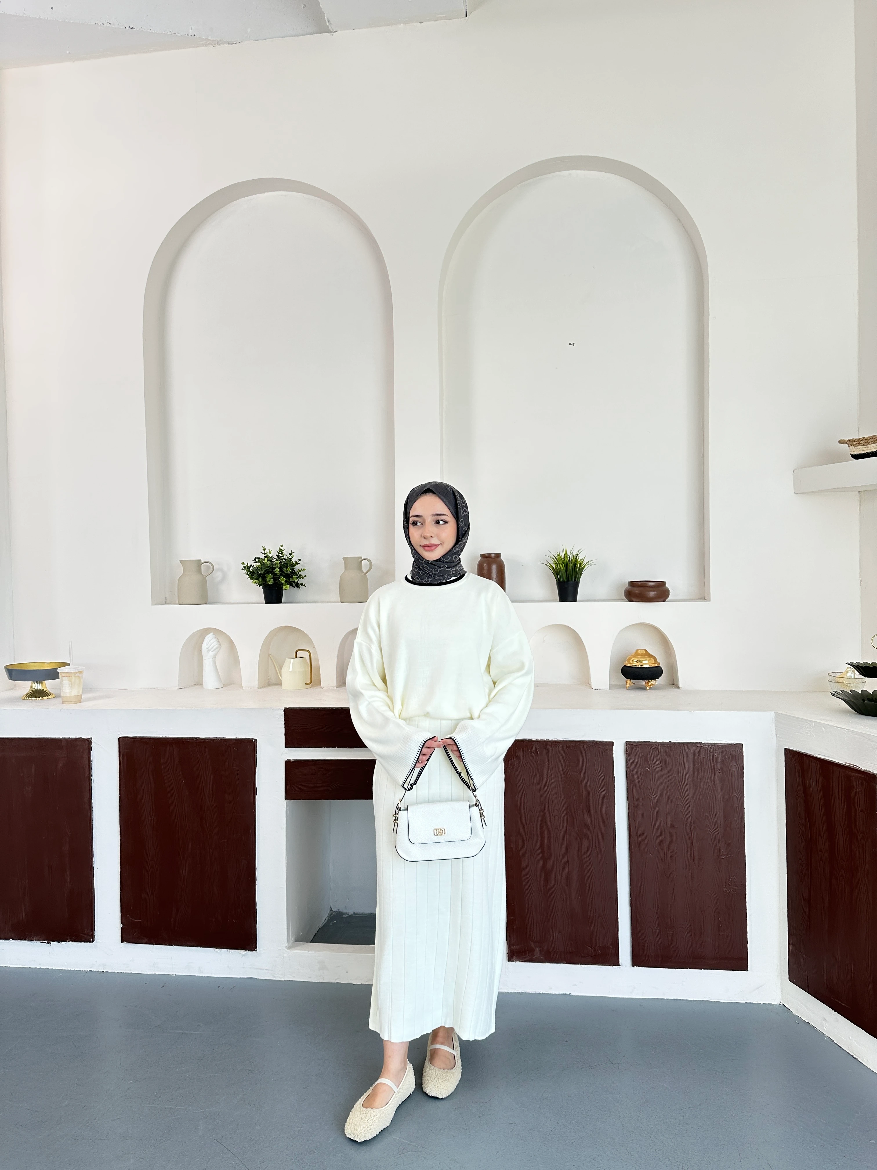 Etekli takım trikoo