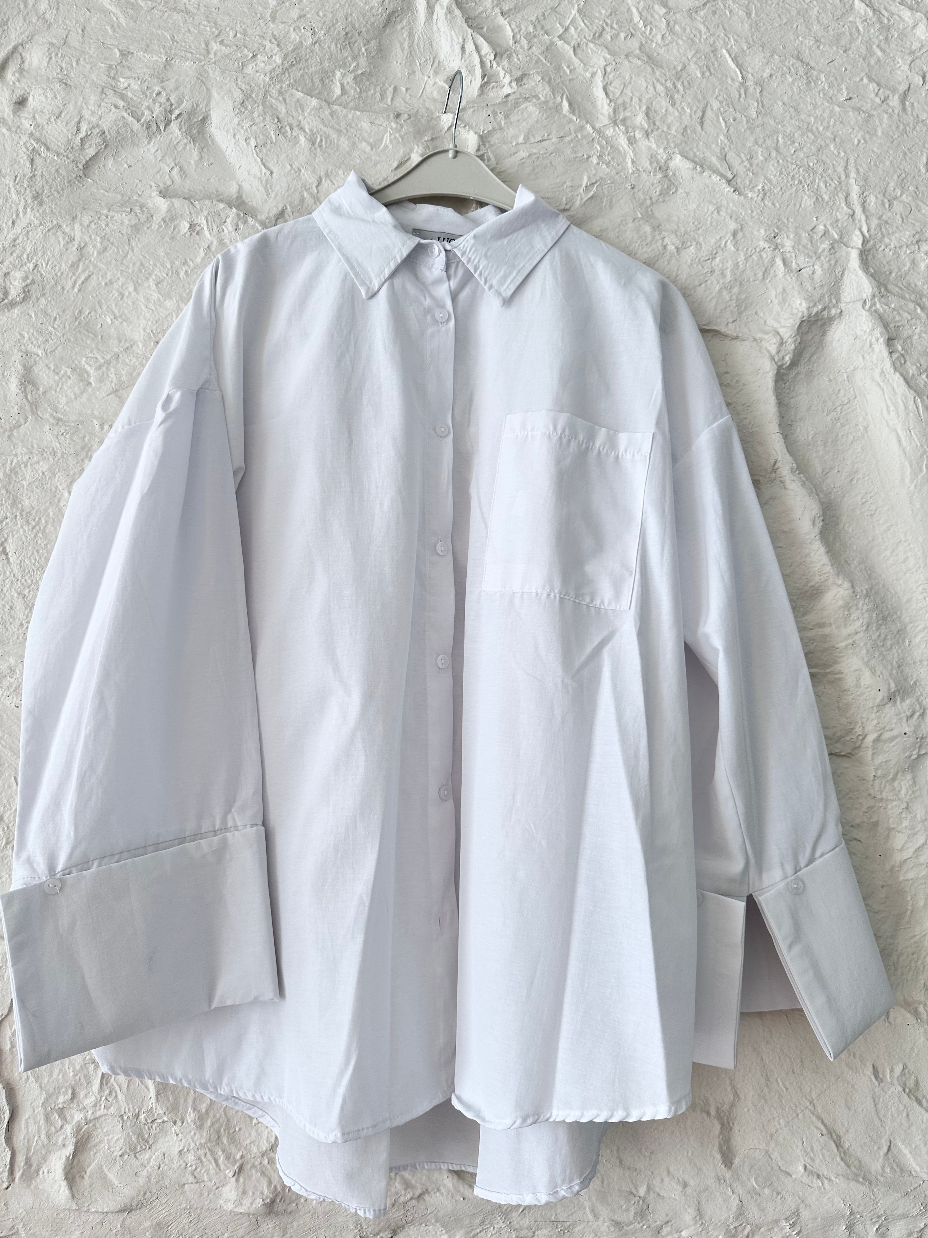 Blazer Gömlek - Beyaz