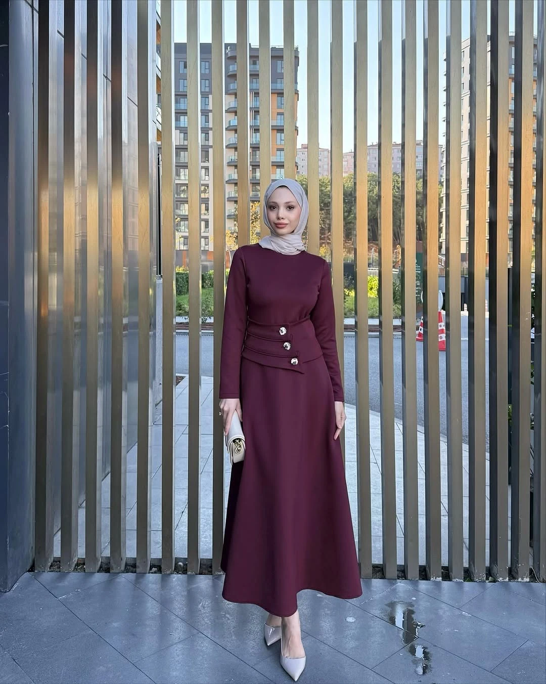 Vera Premium Elbise - Bordoo