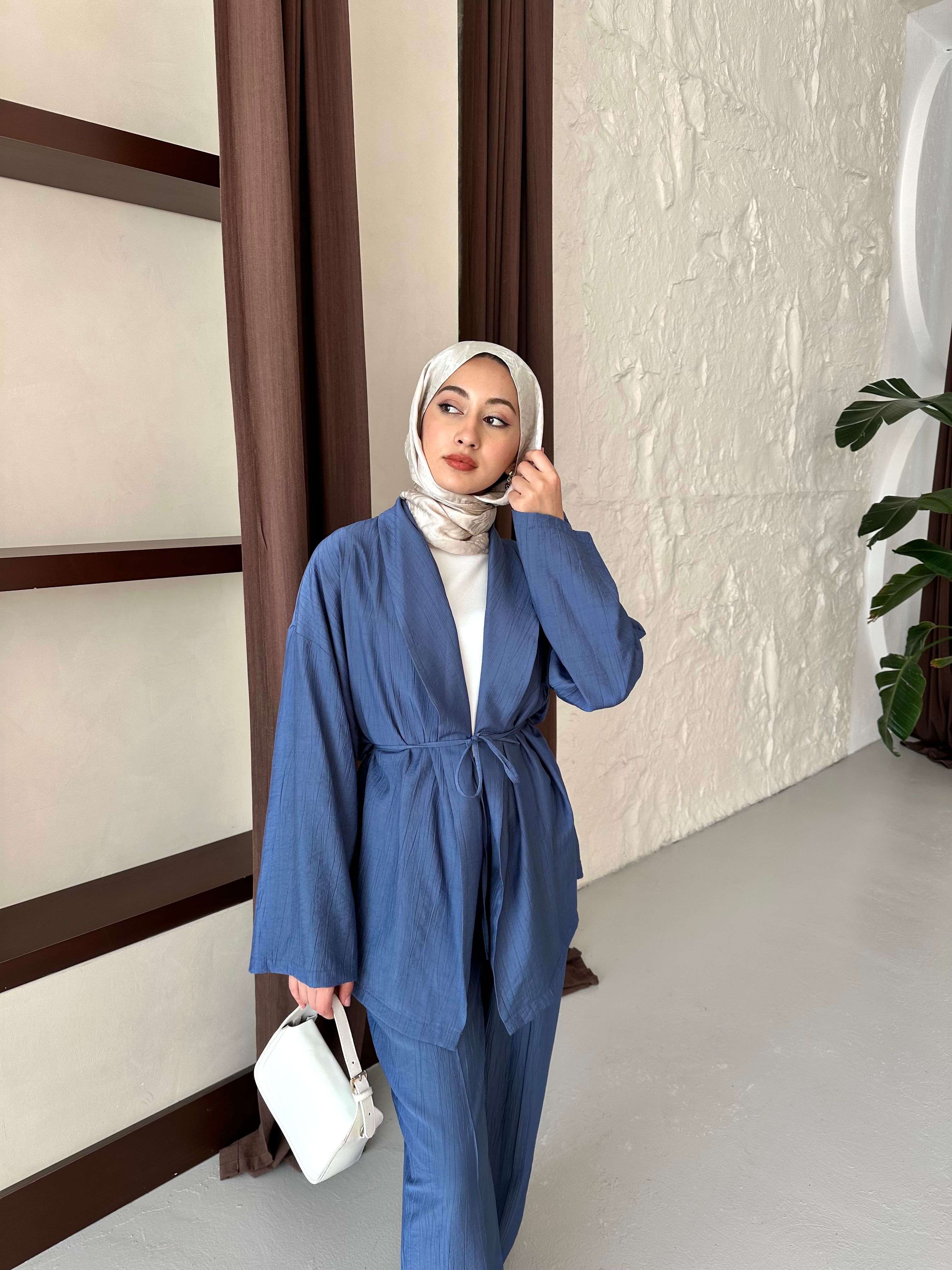 Luna Oversize Takım - Lacivert