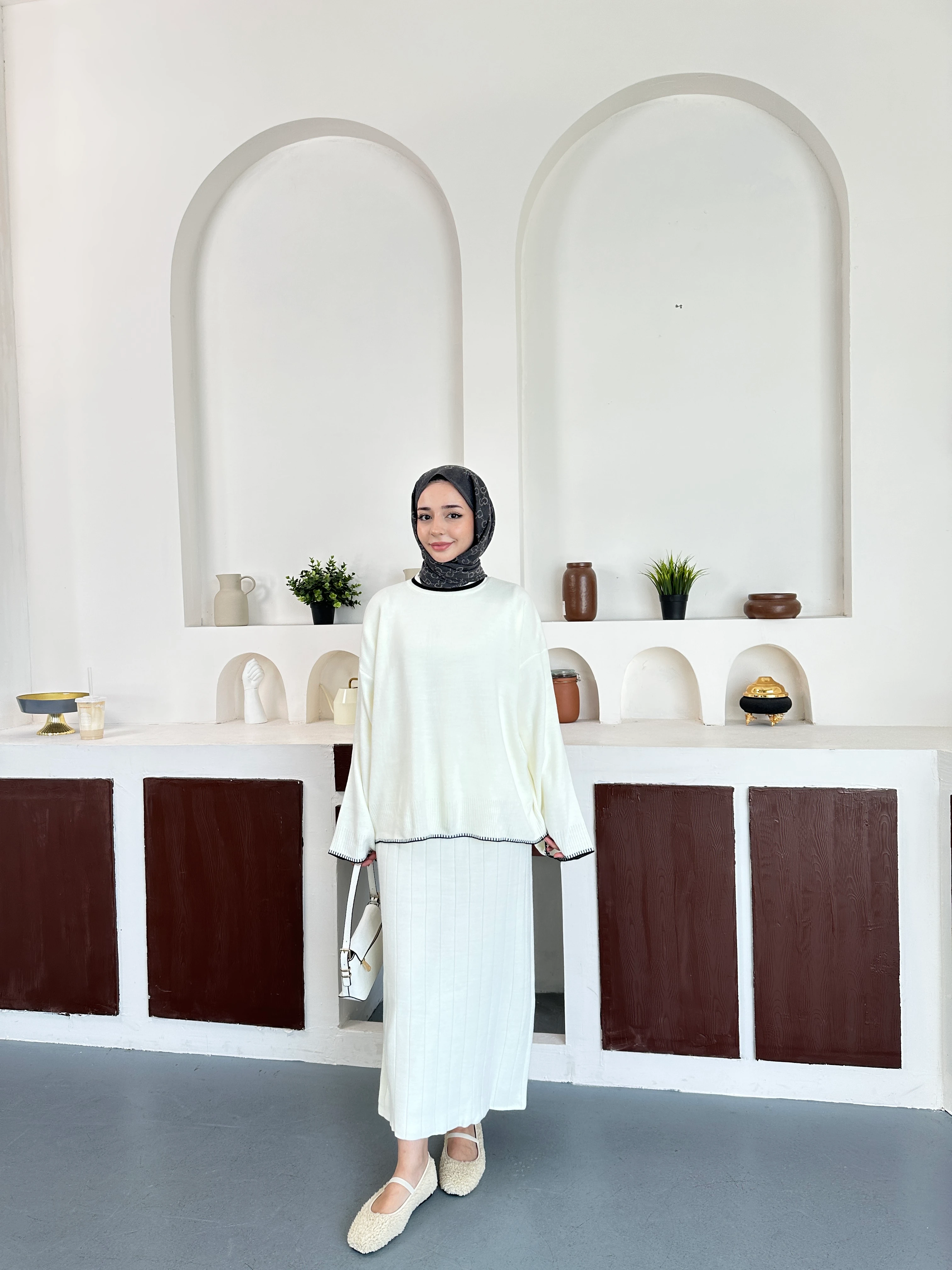 Etekli takım trikoo