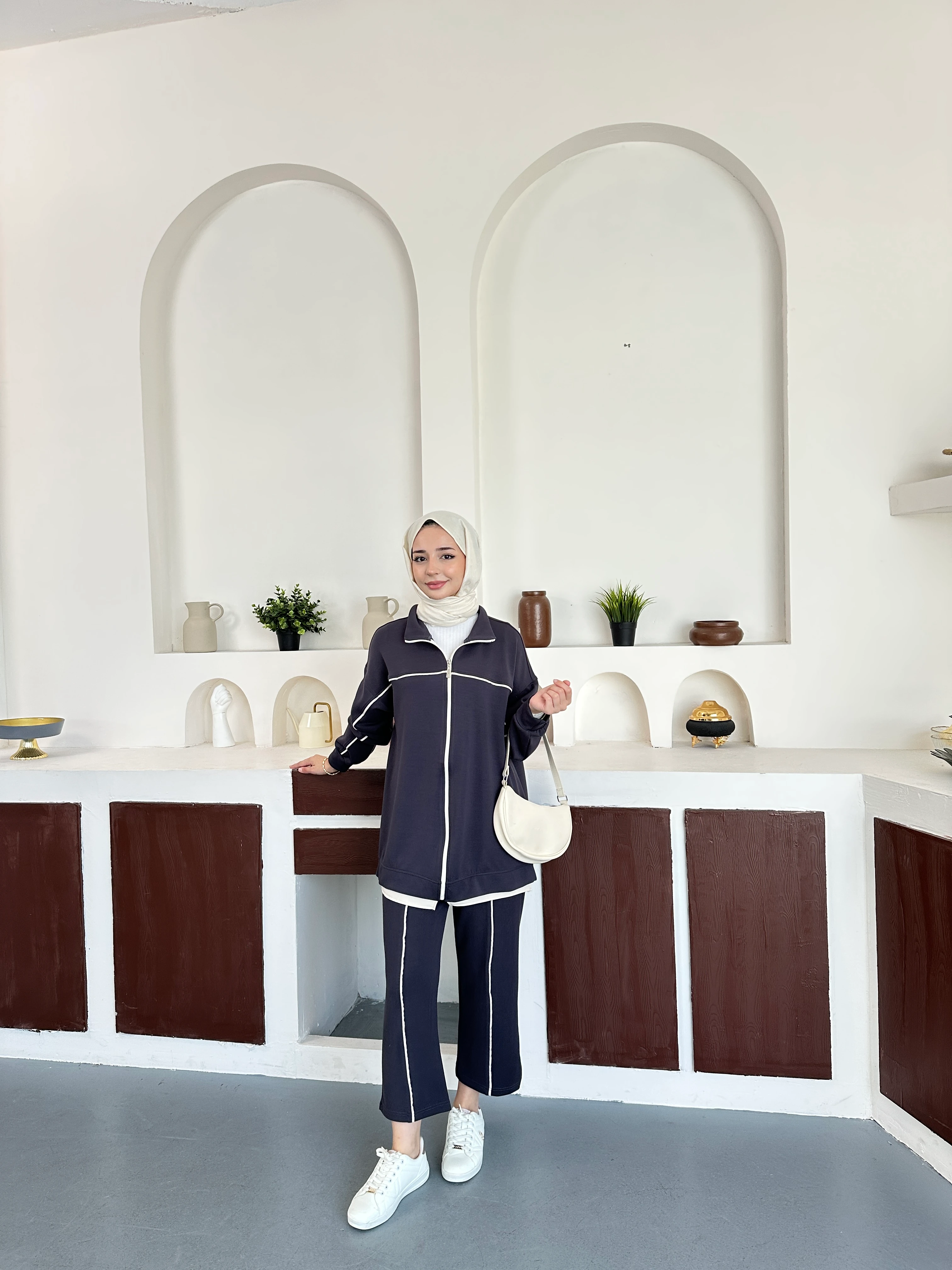 Lara Minimal Takım - Antrasit