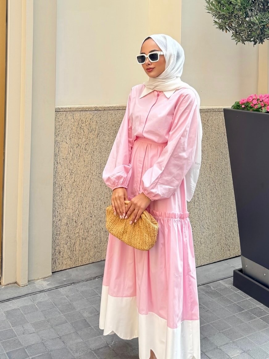 Şule Elbise  - Pembe