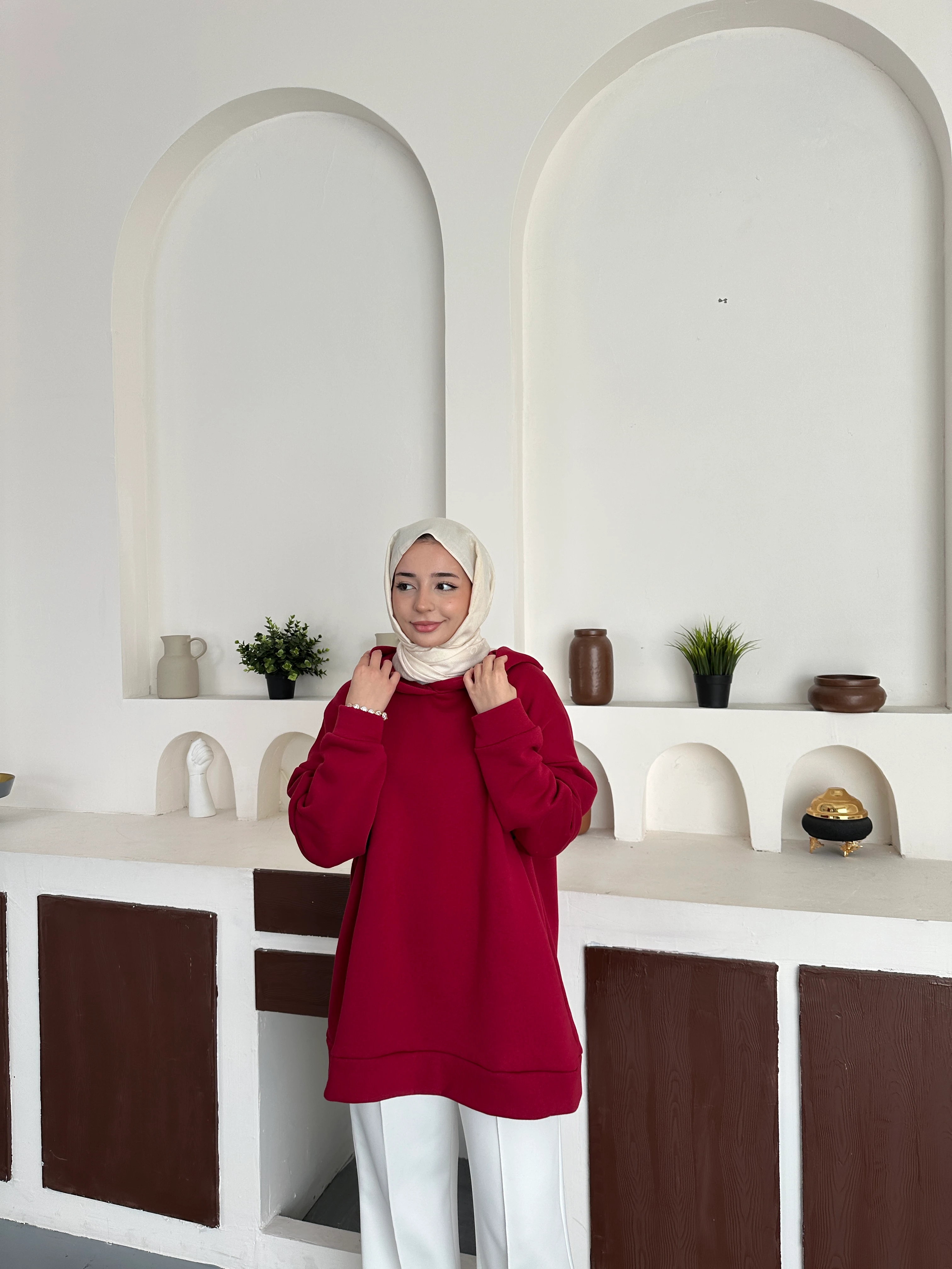 Riva Sport Sweat - kırmızı