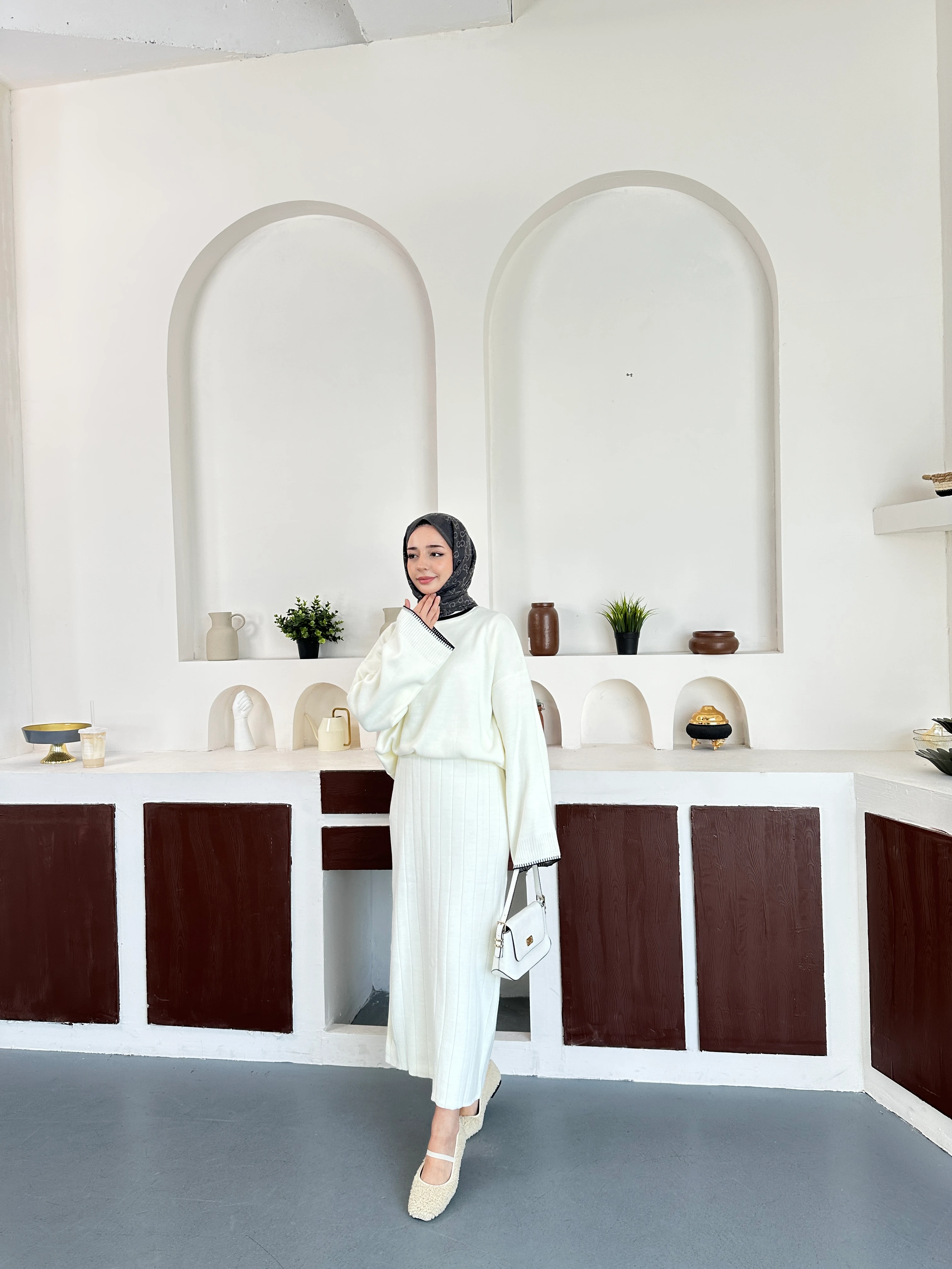 Etekli takım trikoo