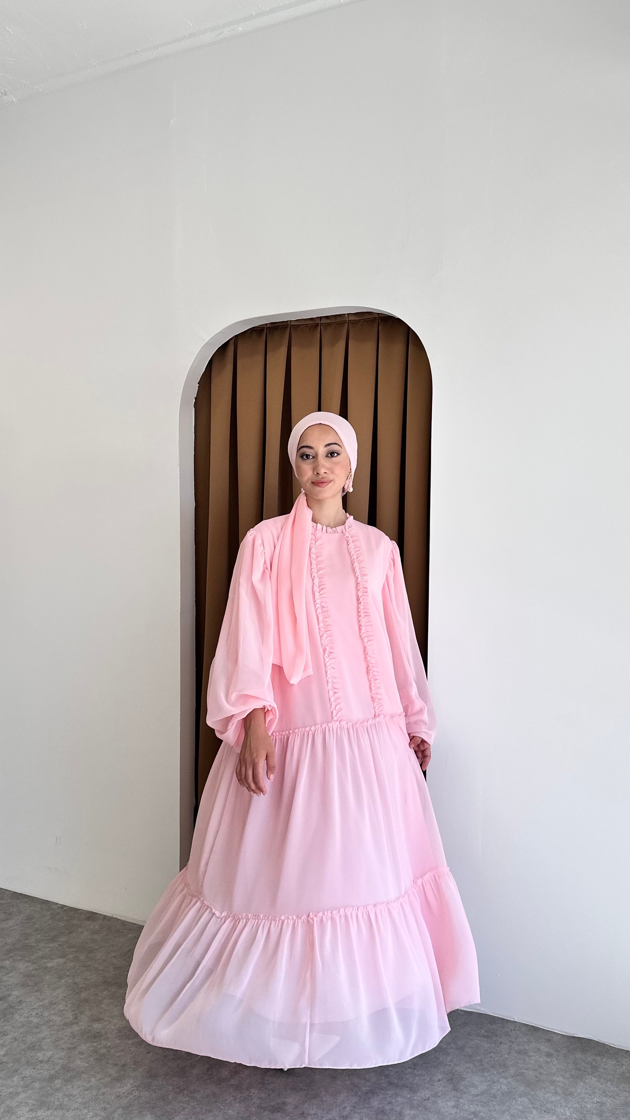 Lalin elbise - Pembe