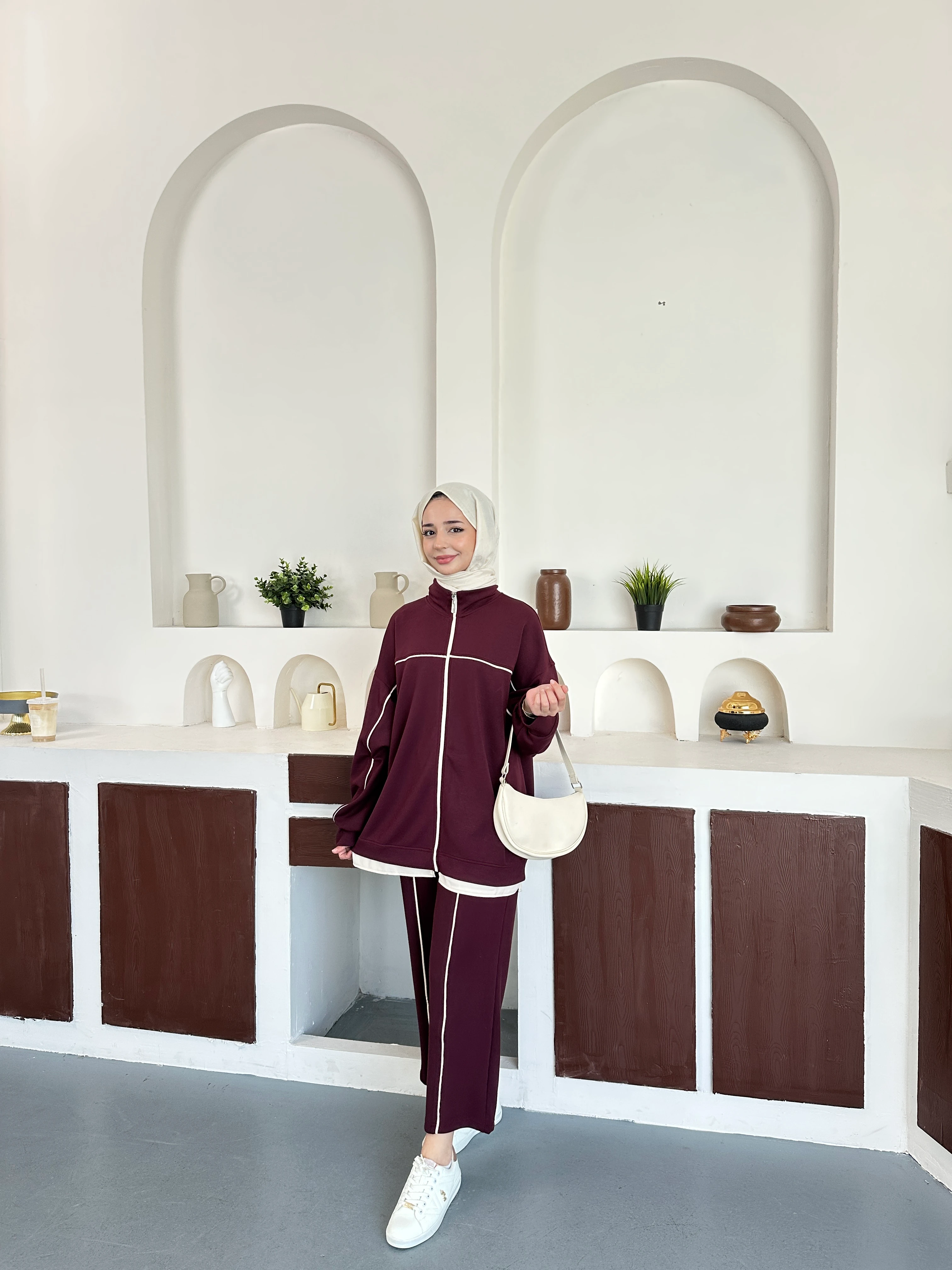 Lara Minimal Takım - Bordoo