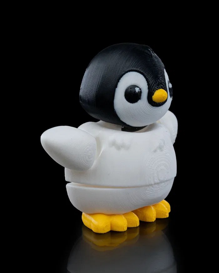 Minik Pingu Figürü  🐧💙