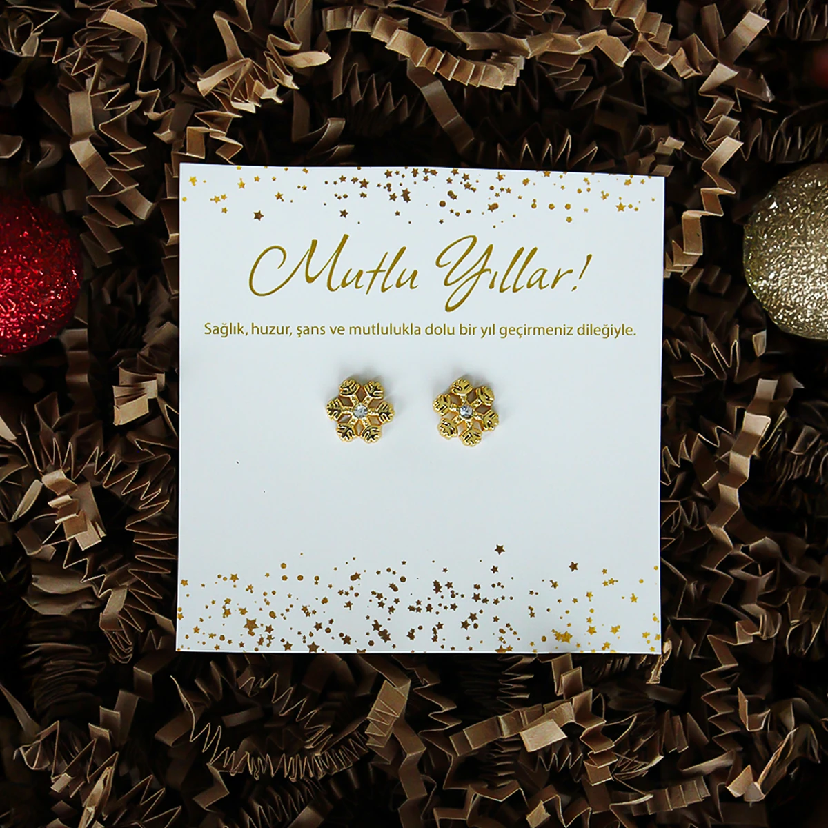 Yılbaşı Temalı Küpe Modelleri