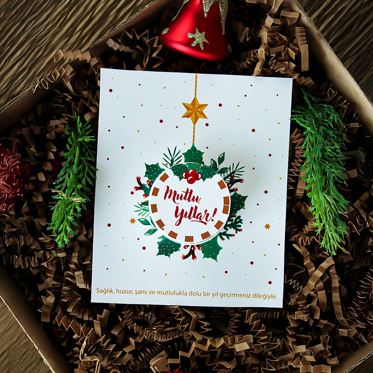 Yılbaşı Temalı Hediyelik Krem Modelleri - Model 4